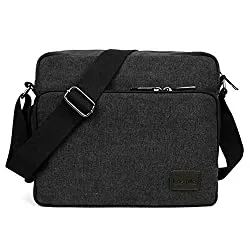 LOSMILE Taschen & Rucksäcke LOSMILE Schultertasche Herren, Mittel Umhängetasche, Casual Vintage Stoff Rucksack