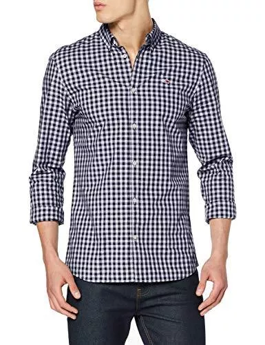 Tommy Jeans Hemden Tommy Jeans Herren TJM Gingham Shirt Freizeithemd
