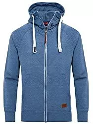 Yazubi Strickjacken Yazubi Herren Sweatjacke Hoodie mit Reißverschluss Jacob