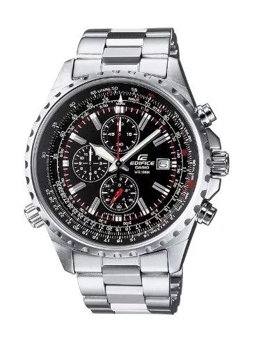 Casio Uhren Casio Edifice Herren Massives Edelstahlgehäuse und Edelstahlarmband Uhrenarmband EF-527D-1AVEF