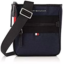 Tommy Hilfiger Taschen & Rucksäcke Tommy Hilfiger Herren Raised Nylon B Mini Crossovers, Wüstenhimmel, M EU