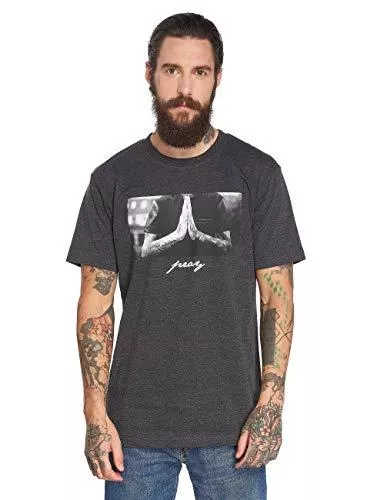 Mister Tee T-Shirts Mister Tee Herren Pray Tee T-Shirt