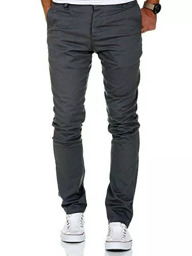 Amaci&amp;Sons Hosen Amaci&amp;Sons Herren Slim Fit Stretch Chino Hose Jeans 7100