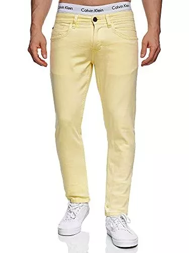 Indicode Hosen Indicode Herren Woods Jeanshose aus 98% Baumwolle mit 5 Taschen | Herrenjeans Denim Stretch Jeans Hose Herrenhose Männer-Jeans Regular fit Men Pants Freizeithose für Männer