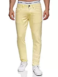 Indicode Hosen Indicode Herren Woods Jeanshose aus 98% Baumwolle mit 5 Taschen | Herrenjeans Denim Stretch Jeans Hose Herrenhose Männer-Jeans Regular fit Men Pants Freizeithose für Männer
