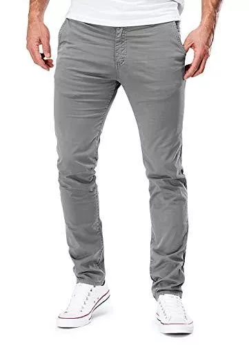 MERISH Hosen MERISH Chino Herren Slim fit Chinohose Stretch Designer Hose Neu 401