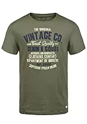 Blend T-Shirts Blend Vadim Herren T-Shirt Kurzarm Shirt mit Print und Rundhalsausschnit