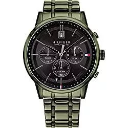 Tommy Hilfiger Uhren Tommy Hilfiger Herren Multi Zifferblatt Quarz Uhr Kyle mit Edelstahl Armband
