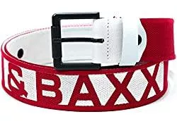 Cipo &amp; Baxx Gürtel Herren Echt-Leder Gürtel RBC by Cipo Baxx Ledergürtel Stoff Genuine Leather Dope