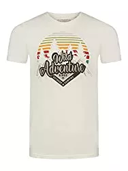 riverso T-Shirts riverso Herren T-Shirt RIVLukas Fotodruck Rundhals O-Neck Kurzarm Shirt Regular Baumwolle Grün Blau Weiß Grau Gelb Türkis S M L XL XXL 3XL 4XL 5XL