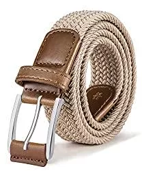 BULLIANT Gürtel BULLIANT Gürtel Herren Stretchgürtel Geflochten Unisex, Herren-Flechtgürtel Elastisch Stoffgürtel für Damen und Herren,Breite 35mm