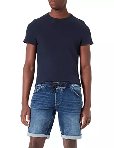 TOM TAILOR Shorts TOM TAILOR Denim Herren Regular Fit Jogg Denim Bermuda Shorts