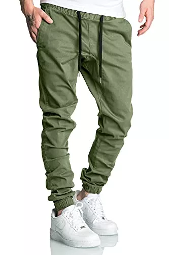 REPUBLIX Hosen REPUBLIX Lässige Herren Cargo Jogger Chino Hose Pants Mit Stretch