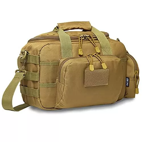 DBTAC Taschen & Rucksäcke DBTAC Umhängetasche für Herren, klein, taktische Militär-Schultertasche für iPad, Reisetasche, Reisetasche, Sporttasche