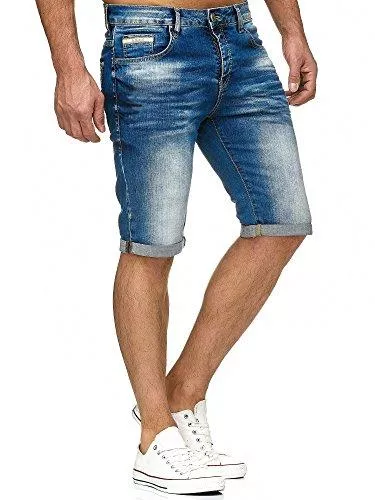 Redbridge Shorts Red Bridge Herren Jeans Shorts Kurze Hose Denim Bermuda Stretch Capri Basic