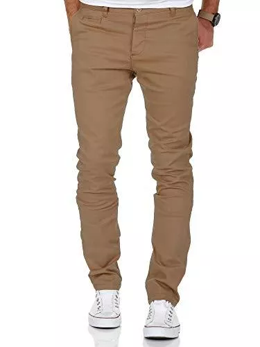 Amaci&amp;Sons Hosen Amaci&amp;Sons Herren Slim Fit Stretch Chino Hose Jeans 7100
