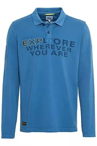 camel active Langarmshirts camel active Herren Polohemd