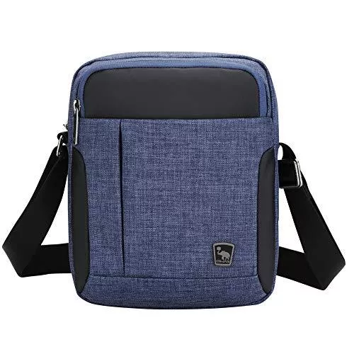OIWAS Taschen & Rucksäcke OIWAS Umhängetasche Herren Klein Männerhandtasche Schultertasche Handytasche zum Umhängen Herrentasche Tasche Männer Sportlich Denim Blau