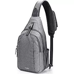 G4Free Taschen & Rucksäcke G4Free Sling Rucksack Brust Umhängetasche Crossbody Gym Daypack für Outdoor Radfahren Reisen Wandern Unisex