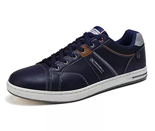 ARRIGO BELLO Sneaker & Sportschuhe ARRIGO BELLO Herren Freizeitschuhe Schuhe Sneakers Wanderschuhe Leders Laufschuhe Leichtgewicht Outdoor Gemütlich Trainers Größe 41-46