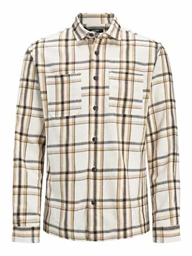 JACK &amp; JONES Hemden JACK &amp; JONES Male Overshirt Flanell