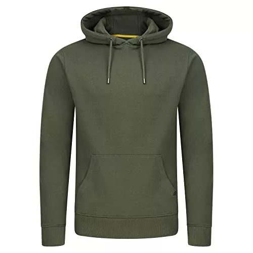 riverso Kapuzenpullover riverso Herren Kapuzenpullover RIVTheo Hoodie Sweatshirt Pullover Kapuze Kängurutaschen Regular Fit Einfarbig Baumwolle Grau Braun Grün Rot Blau Schwarz S M L XL 2XL 3XL 4XL 5XL