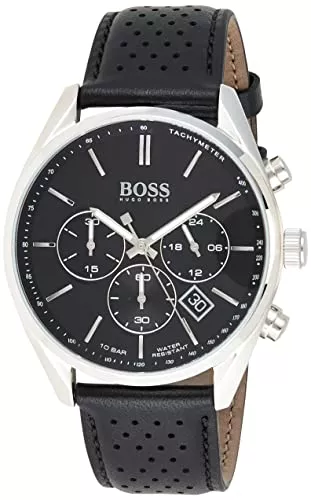 BOSS Uhren BOSS Herren Chronograph Quartz Armbanduhr Champion