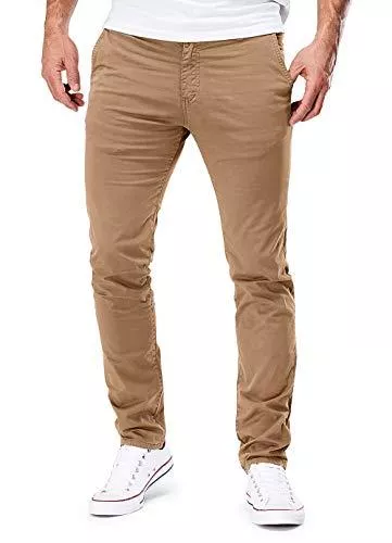 MERISH Hosen MERISH Chino Herren Slim fit Chinohose Stretch Designer Hose Neu 401