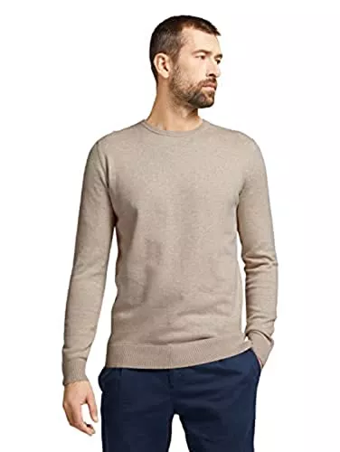 TOM TAILOR Pullover & Strickmode TOM TAILOR Herren Basic Strickpullover