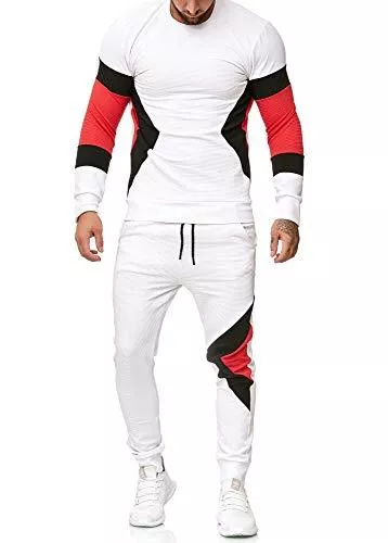 OneRedox Jumpsuits OneRedox | Herren Trainingsanzug | Jogginganzug | Sportanzug | Jogging Anzug | Hoodie-Sporthose | Jogging-Anzug | Trainings-Anzug | Modell