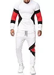 OneRedox Jumpsuits OneRedox | Herren Trainingsanzug | Jogginganzug | Sportanzug | Jogging Anzug | Hoodie-Sporthose | Jogging-Anzug | Trainings-Anzug | Modell