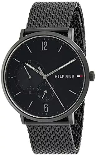Tommy Hilfiger Uhren Tommy Hilfiger Herren Multi Zifferblatt Quarz Uhr mit Edelstahl Armband 1791507