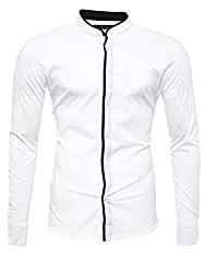 Kayhan Hemden Kayhan Barcelona Herren Hemden Herren-Hemd Slim-Fit Herren Hemden Langarm-Hemden Männer Freizeit-Hemd Business S-6XL