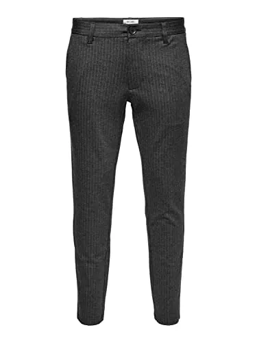 ONLY &amp; SONS Hosen ONLY &amp; SONS Male Hose Mark Streifen