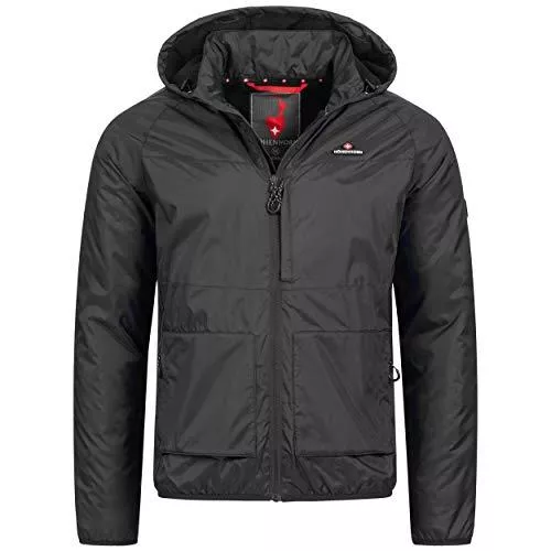 Höhenhorn Jacken Höhenhorn Skibbo Herren Jacke Windbreaker Freizeitjacke Gefüttert Übergangsjacke