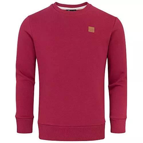 Amaci&amp;Sons Pullover & Strickmode Amaci&amp;Sons Herren Basic College Sweatjacke Pullover Hoodie Sweatshirt 4056