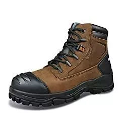 ANDANDA Stiefel ANDANDA Arbeitsschuhe Herren,Sicherheitsstiefel, Metallfrei, Elektrisch Isoliert, Rutschfeste Arbeits Schuhe，Zertifiziert nach EN ISO 20345