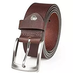 LINDENMANN Gürtel LINDENMANN Ledergürtel Herren/Gürtel Herren, XXL, dunkelbraun, 393