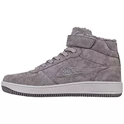 Kappa Sneaker & Sportschuhe Kappa MARABU Sneaker für Frauen &amp; Männer | Damen &amp; Herren Sportschuhe mit Kappa-Logoprägung und farbigen Applikationen | pflegeleichte Begleiter zu vielen Outfits | schwarz &amp; weiß, Größen 36 - 47