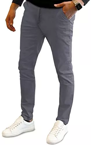 Helium Hosen Chino Hose, Herren Hose Slim Fit Top Design, Baumwolle