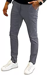 Helium Hosen Chino Hose, Herren Hose Slim Fit Top Design, Baumwolle