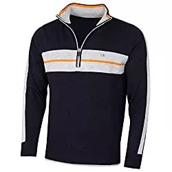 Calvin Klein Pullover & Strickmode Calvin Klein Golf Herren CK Vertex Half Zip Neck Sweater Pullover