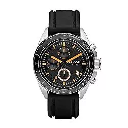FOSSIL Uhren FOSSIL Herrenuhr Decker, 44mm Gehäusegröße, Quarz-Chronographenwerk