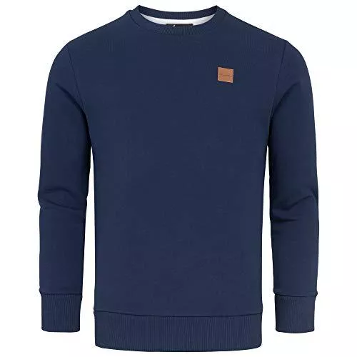 Amaci&amp;Sons Pullover & Strickmode Amaci&amp;Sons Herren Basic College Sweatjacke Pullover Hoodie Sweatshirt 4056