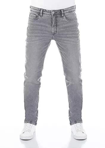 riverso Jeans riverso Herren Jeans Hose RIVChris Straight Fit Jeanshose Baumwolle Denim Stretch Schwarz Blau Grau w29 w30 w31 w32 w33 w34 w36 w38