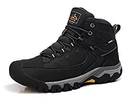 AX BOXING Stiefel AX BOXING Winterschuhe Herren Wanderschuhe Warm Gefüttert Wanderstiefel Winterstiefel Draussen Schneestiefel Trekkingschuhe Gr.41-46