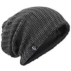 VECRY Hüte & Mützen VECRY Herren Slouchy Mütze Strickmützen Rasta Skull Cap Sommer Winter Sackmütze