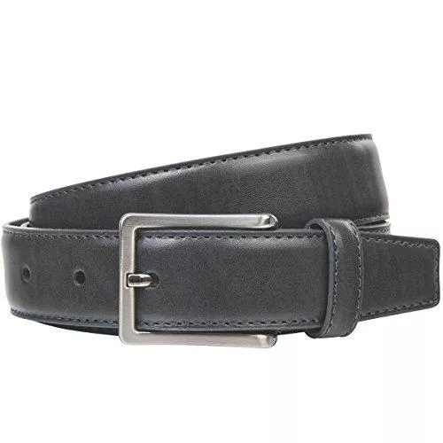 LINDENMANN Gürtel LINDENMANN Gürtel Herren Ledergürtel Herren Gürtel Herren, Rindleder XL, in 3 Farben, mittelbraun/marine/grau