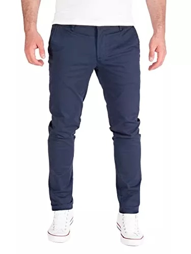 PITTMAN Hosen PITTMAN Chinohose Herren Derrick - Slim Fit mit Stretch