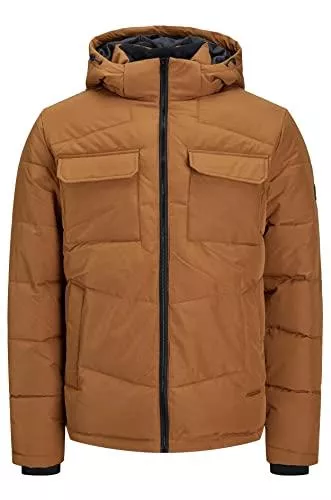 JACK &amp; JONES Jacken JACK &amp; JONES Male Wattierte Jacke Technische Kapuzen